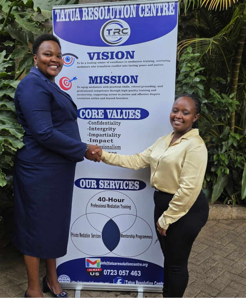A professional greeting beside the Tatua banner